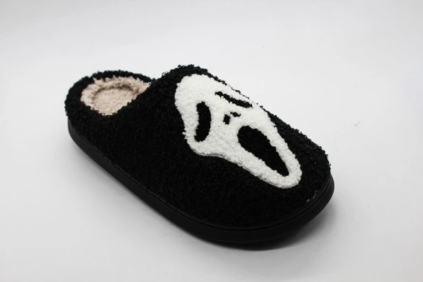 EVA Bottom Semi-wrapped Cotton Slippers